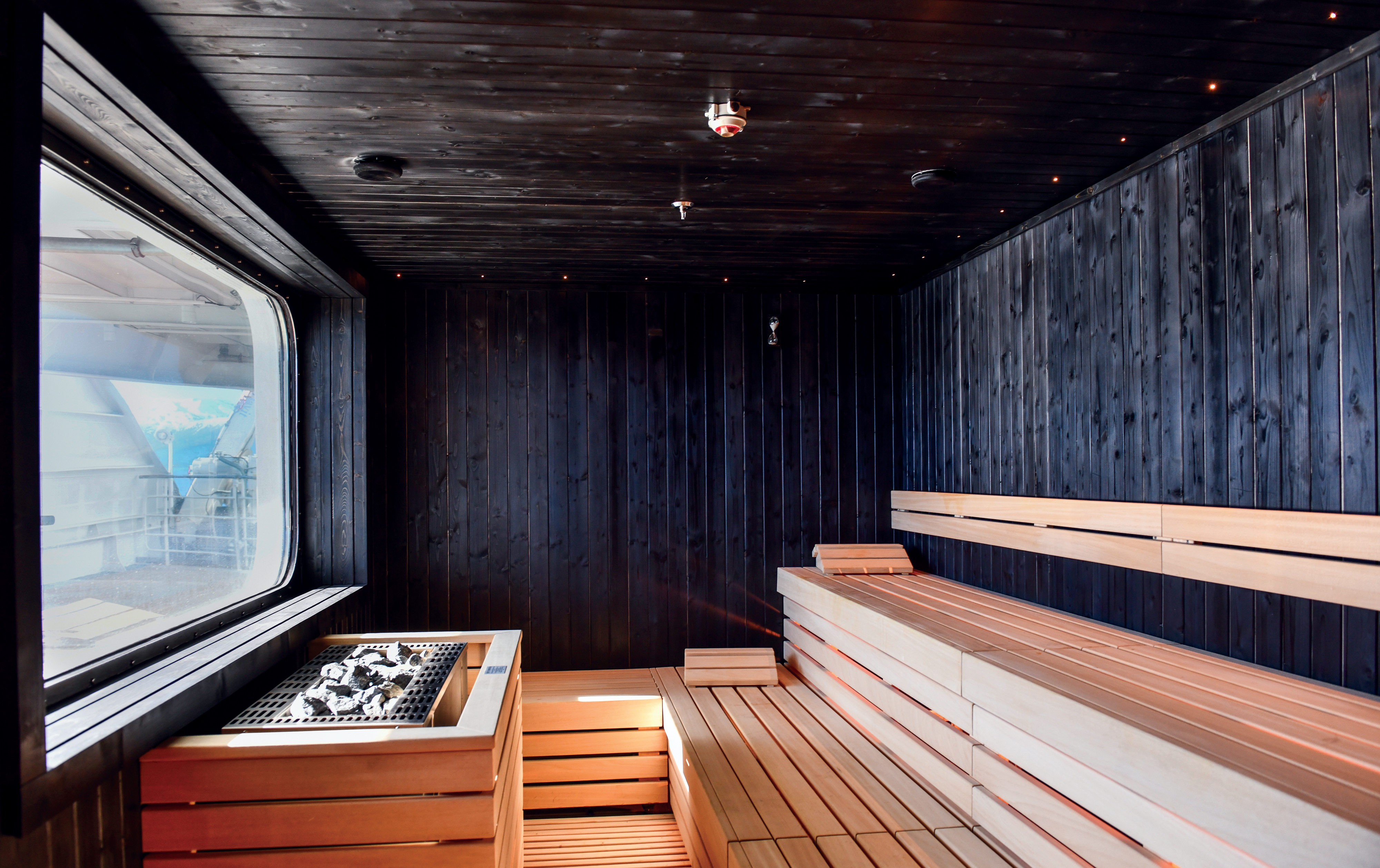 Sauna with a View on SH Diana